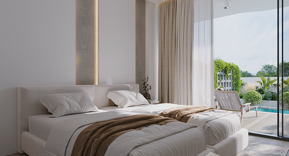 Wohnung zum Kauf mit Studio in Thalang, Phuket