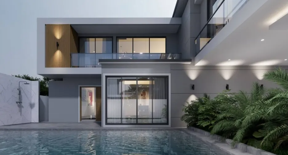 Villa en venta de 4 habitaciones en Bang Lamung, Chonburi