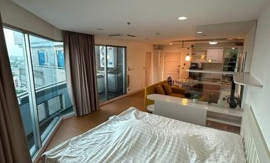 For rent studio condo in Huai Khwang, Bangkok