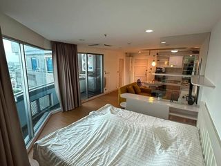 For rent studio condo in Huai Khwang, Bangkok
