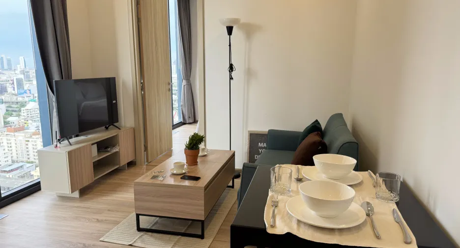Condo en alquiler de 1 habitaciones en Ratchathewi, Bangkok