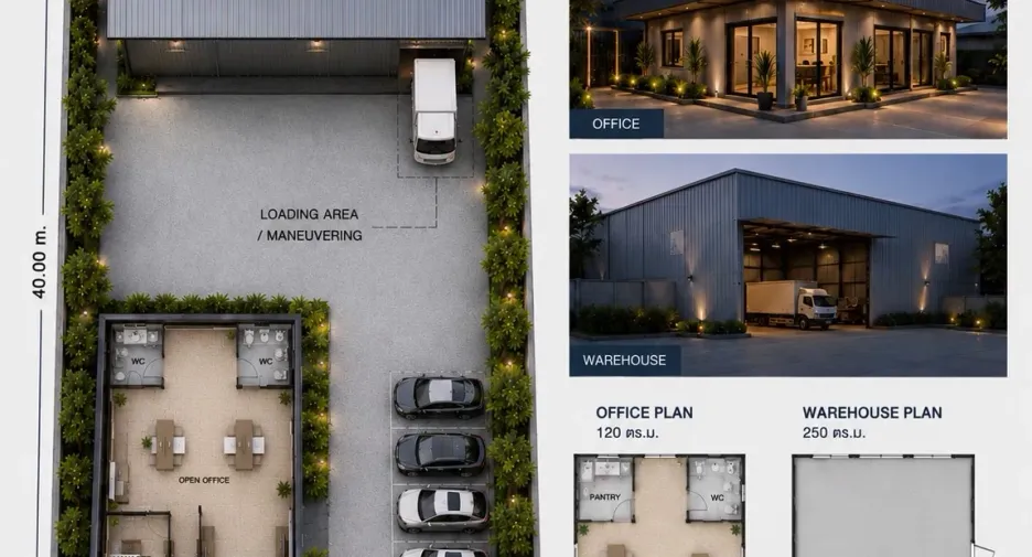 Casa en alquiler y en venta de estudio en Bang Na, Bangkok
