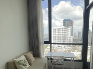 Wohnung zur Miete mit Studio in Khlong San, Bangkok