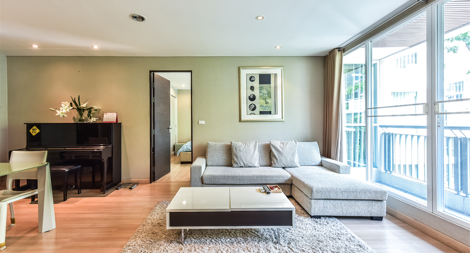 Wohnung zur Miete mit 2 Zimmer in Pathum Wan, Bangkok