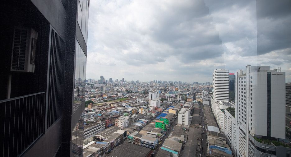 À louer 1 chambre condo à Huai Khwang, Bangkok