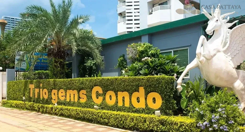 À vendre 1 chambre condo à Jomtien, Pattaya