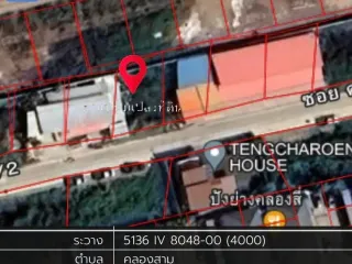 Terreno en venta en Khlong Luang, Pathum Thani
