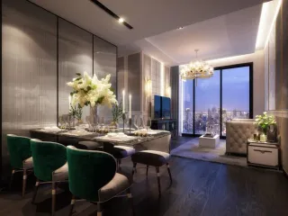 À vendre 3 chambres condo à Ratchathewi, Bangkok