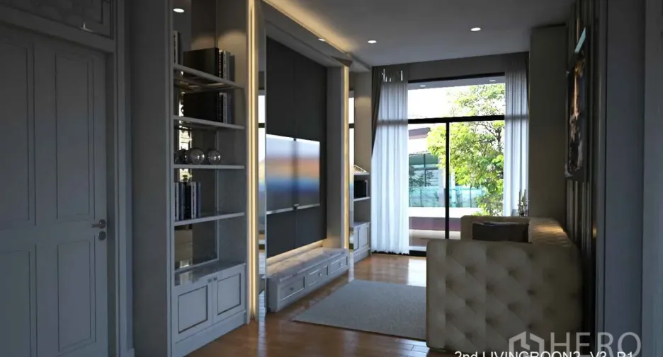Casa en alquiler de 4 habitaciones en Bang Kapi, Bangkok