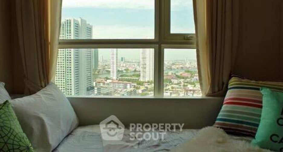 Wohnung zur Miete mit 2 Zimmer in Khlong San, Bangkok