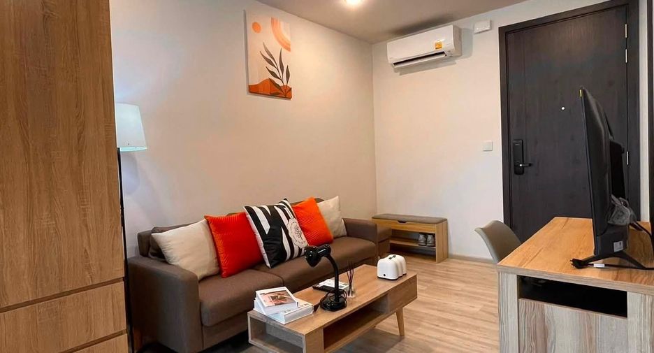 Wohnung zur Miete mit 1 Zimmer in Huai Khwang, Bangkok