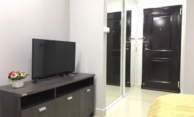 For rent studio condo in Huai Khwang, Bangkok