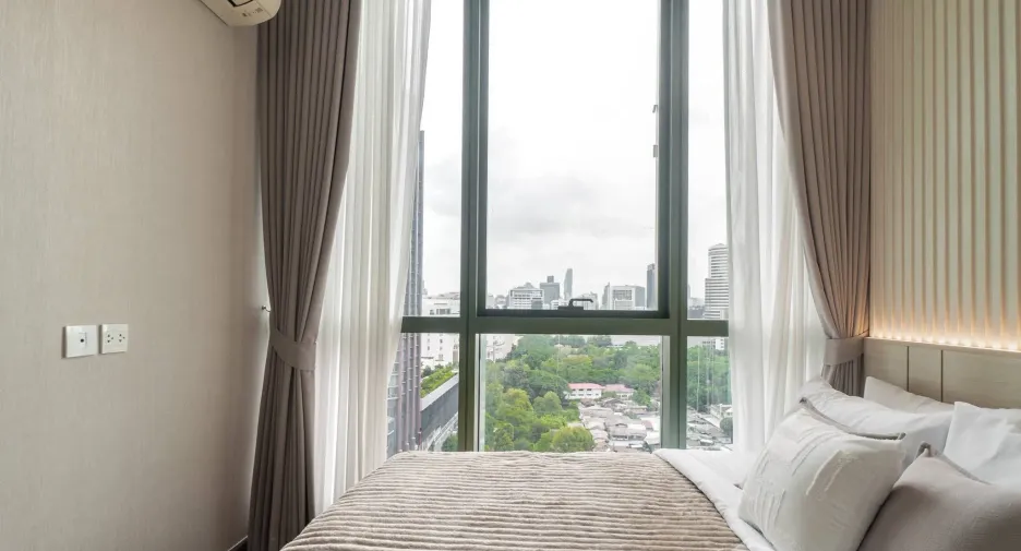Wohnung zur Miete mit 1 Zimmer in Pathum Wan, Bangkok