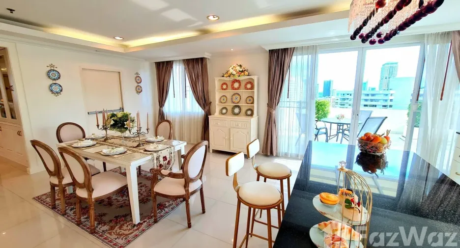 Apartamento en alquiler de 4 habitaciones en Watthana, Bangkok