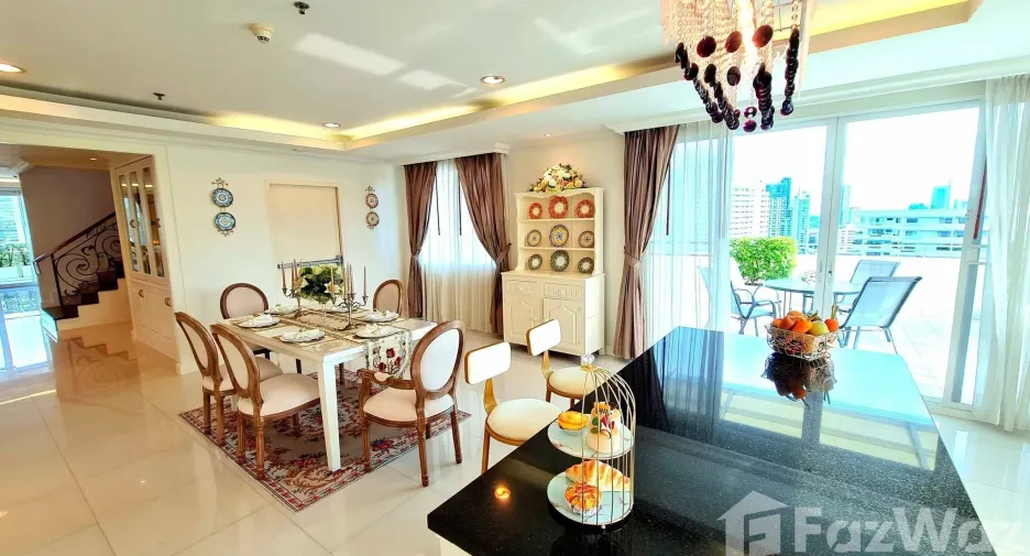 Apartamento en alquiler de 4 habitaciones en Watthana, Bangkok