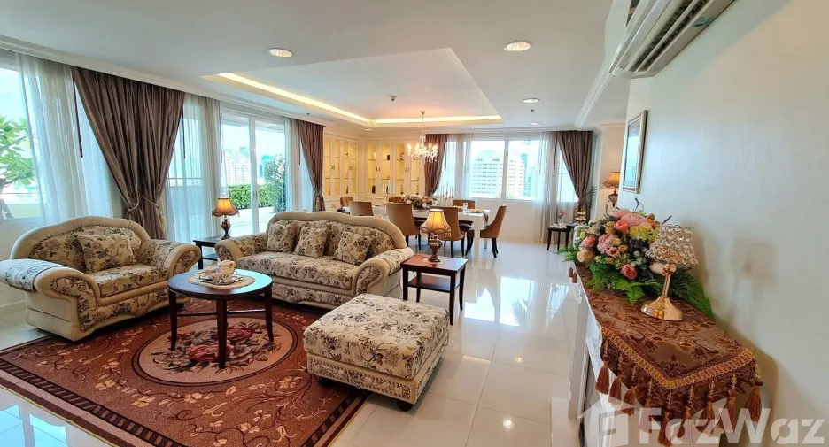 Apartamento en alquiler de 4 habitaciones en Watthana, Bangkok