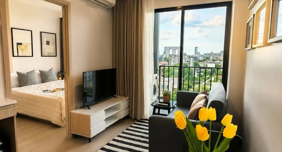 For sale 1 bed condo in Huai Khwang, Bangkok