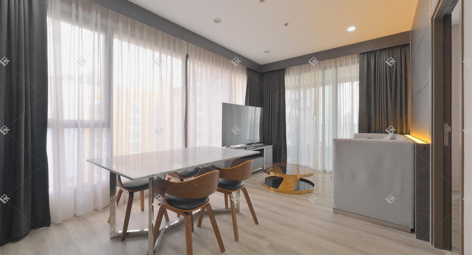 À vendre 2 chambres condo à Watthana, Bangkok