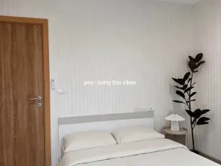 For rent 1 bed condo in Huai Khwang, Bangkok