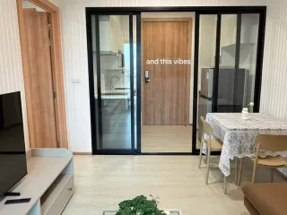 For rent 1 bed condo in Huai Khwang, Bangkok