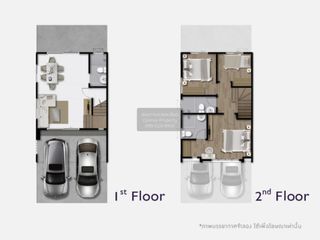 Casa adosada en venta de 3 habitaciones en Thung Khru, Bangkok