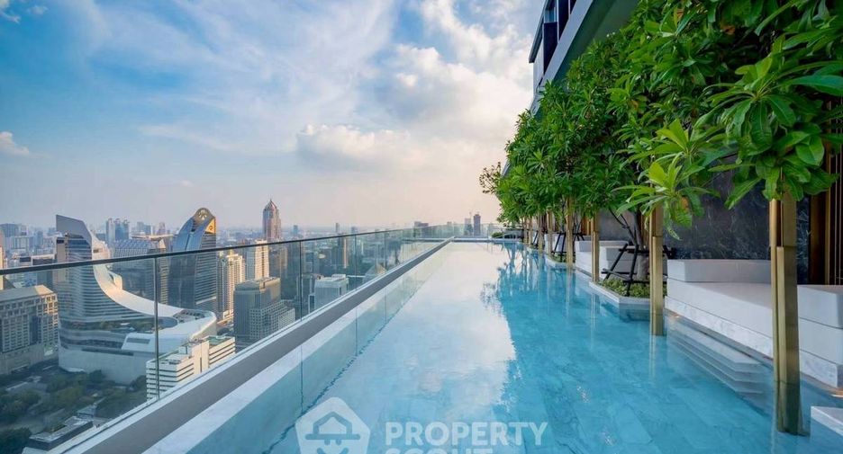 Condo en alquiler de 2 habitaciones en Pathum Wan, Bangkok