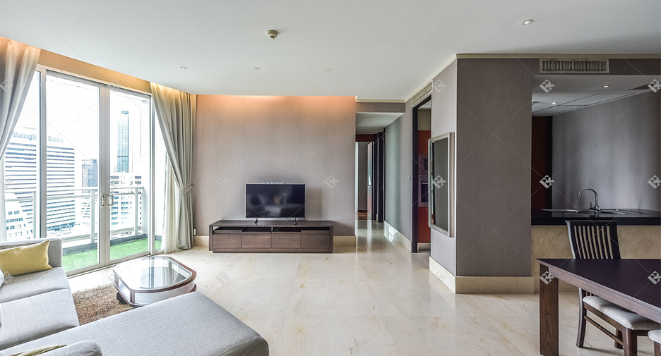 For rent 2 bedrooms condo in Sathon, Bangkok