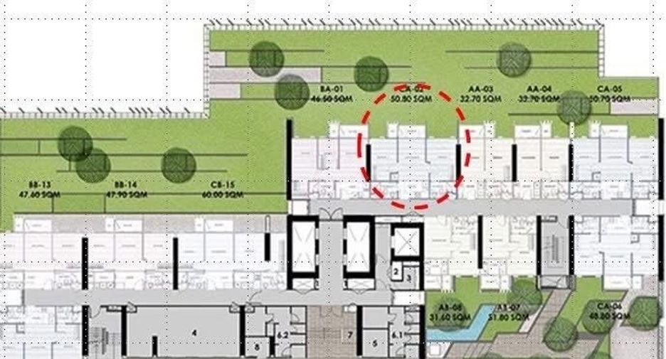 ให้เช่า 2 ห้องนอน คอนโด ใน บางนา, กรุงเทพฯ