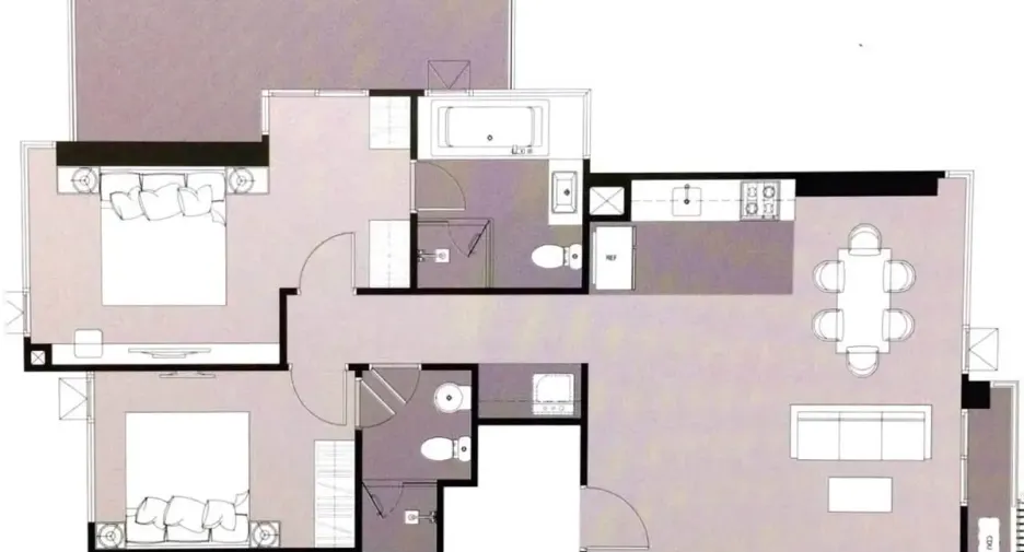 Wohnung zur Miete und zum Kauf mit 2 Zimmer in Khlong Toei, Bangkok
