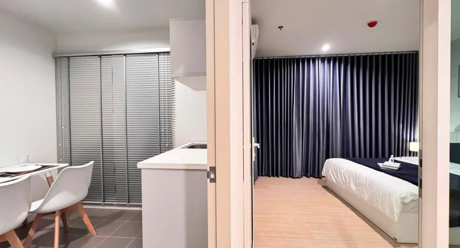 For rent 1 bed condo in Thon Buri, Bangkok