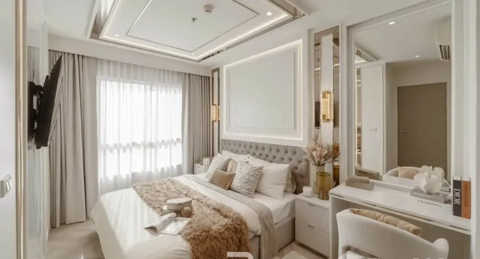Wohnung zur Miete mit 2 Zimmer in Huai Khwang, Bangkok