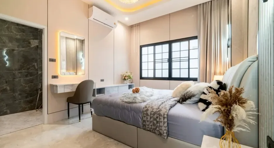 Casa en alquiler y en venta de 3 habitaciones en Bang Lamung, Chonburi