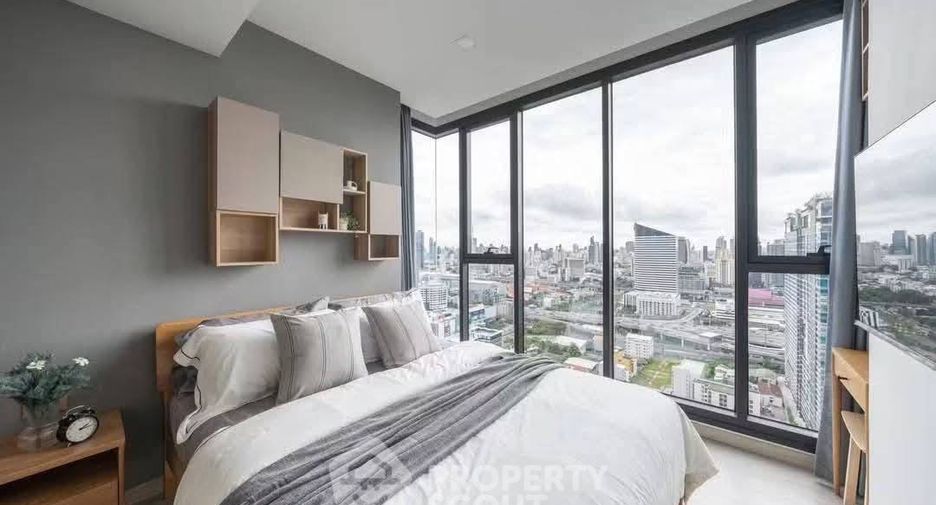 Condo en alquiler de 1 habitaciones en Huai Khwang, Bangkok