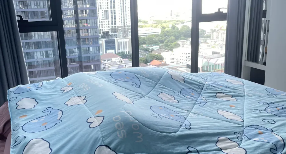 Wohnung zur Miete mit 1 Zimmer in Huai Khwang, Bangkok