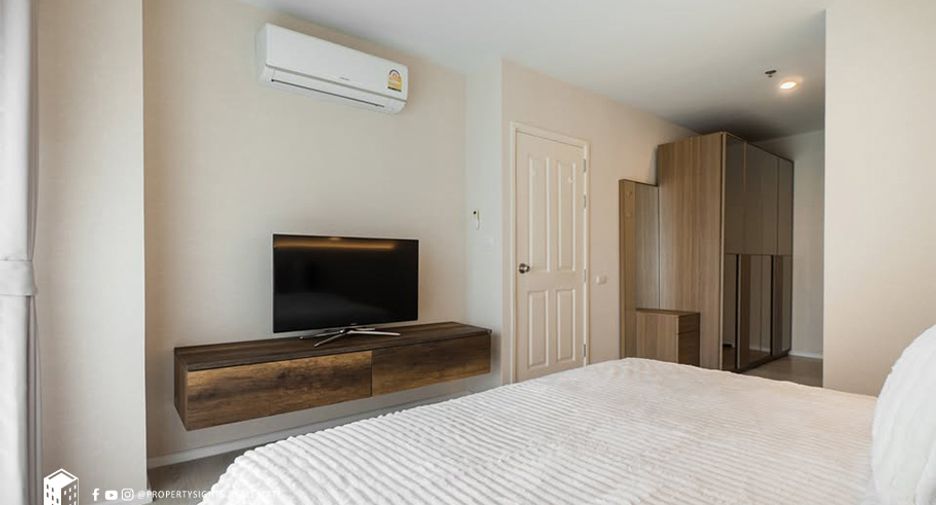 Condo en alquiler de 2 habitaciones en Huai Khwang, Bangkok