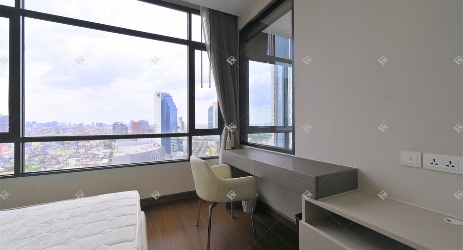 Wohnung zur Miete mit 2 Zimmer in Huai Khwang, Bangkok