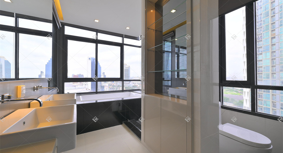 Wohnung zur Miete mit 2 Zimmer in Huai Khwang, Bangkok