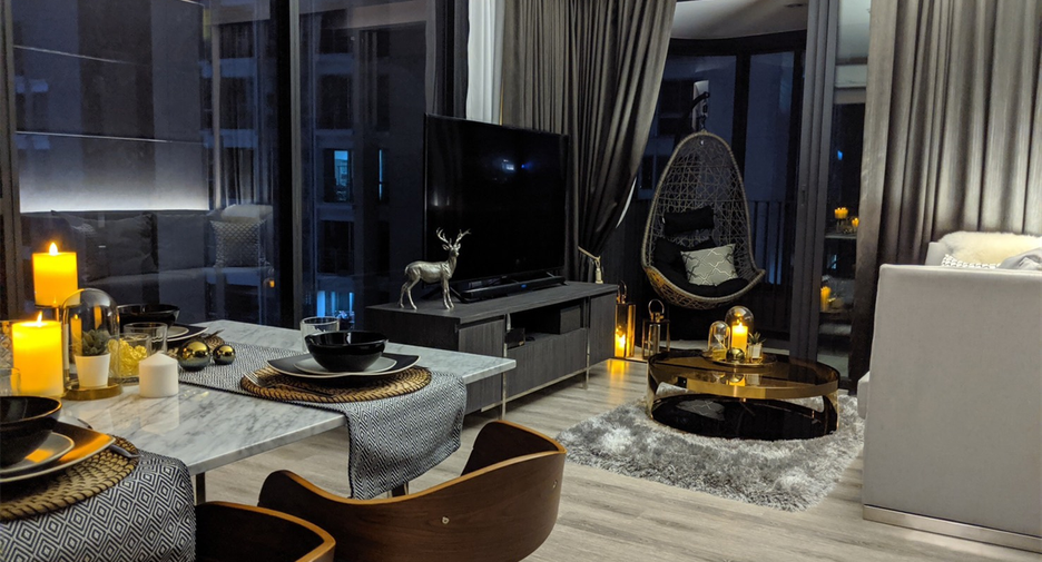 Condo en alquiler de 2 habitaciones en Watthana, Bangkok