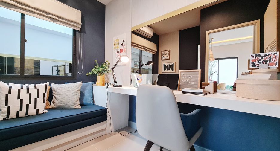 Casa adosada en venta de 4 habitaciones en Bang Sao Thong, Samut Prakan