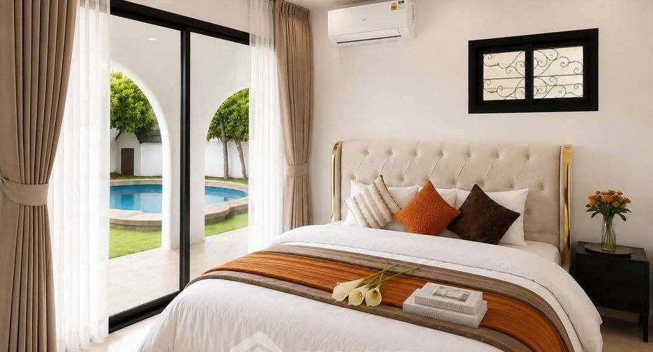For rent 4 bedrooms house in Bang Lamung, Chonburi