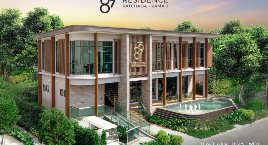 Casa adosada en venta de 4 habitaciones en Huai Khwang, Bangkok