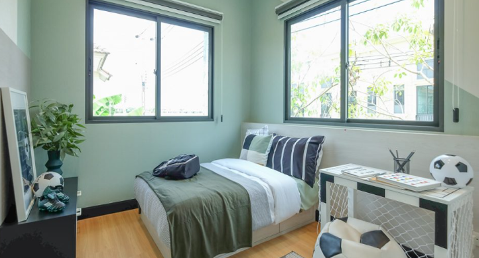 Casa adosada en venta de 2 habitaciones en Bang Phli, Samut Prakan