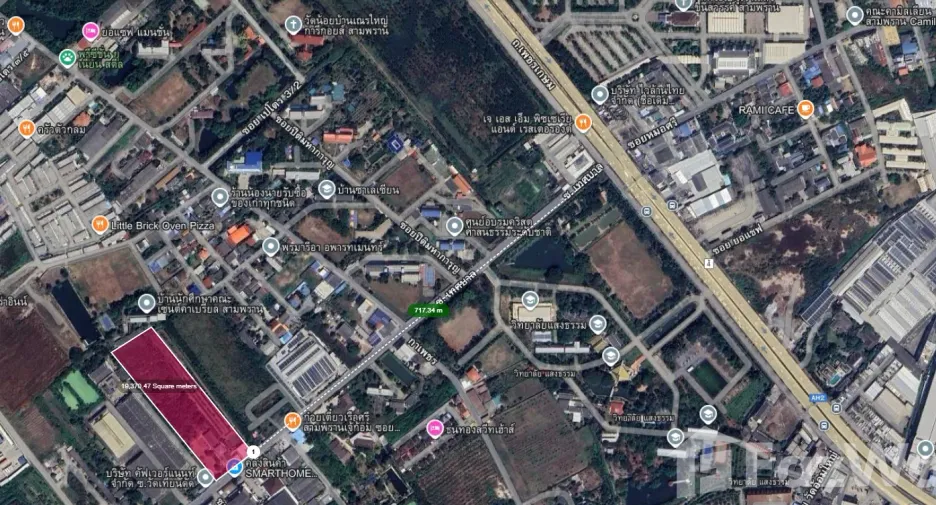 For sale land in Sam Phran, Nakhon Pathom