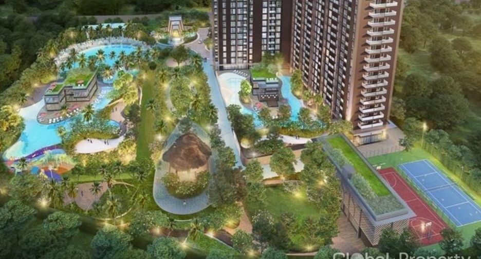 À vendre 2 chambres condo à Bang Lamung, Chonburi