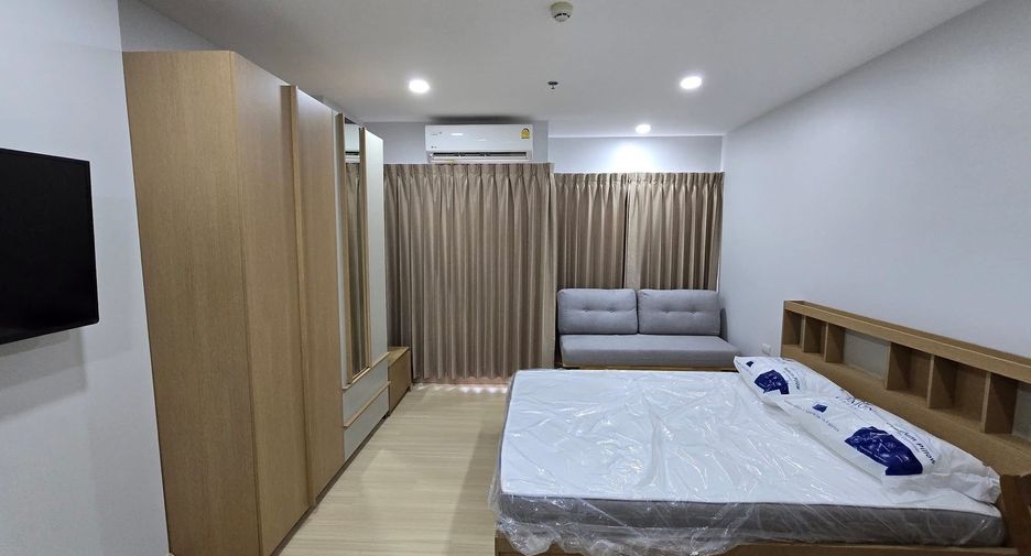 À louer studio condo à Bang Kapi, Bangkok