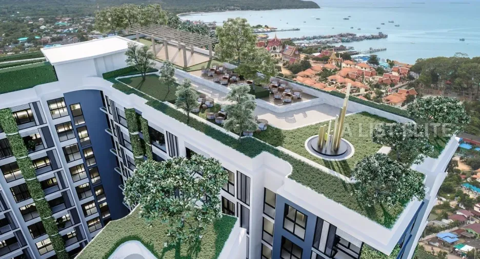 À vendre 2 chambres condo à Bang Saray, Pattaya