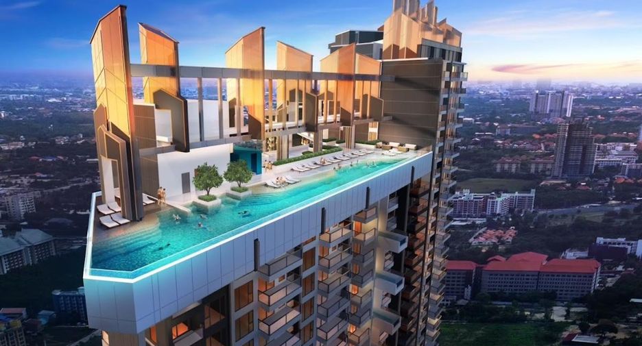 Condo en alquiler de 1 habitaciones en Jomtien, Pattaya