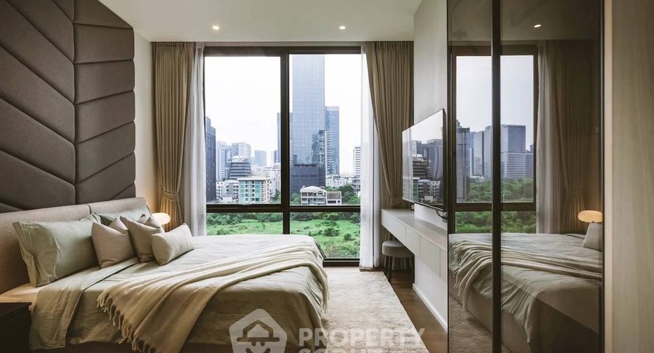 Condo en alquiler de 2 habitaciones en Pathum Wan, Bangkok