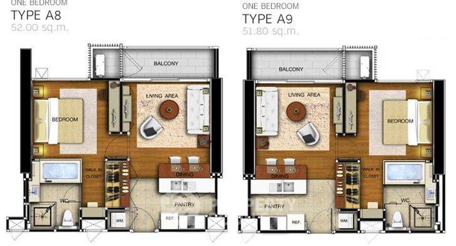 For sale 1 bed condo in Khlong Toei, Bangkok