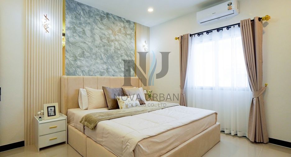 À vendre 3 chambres maison de ville à Bang Lamung, Chonburi